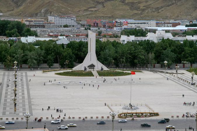Tibet Peaceful Liberation Monument