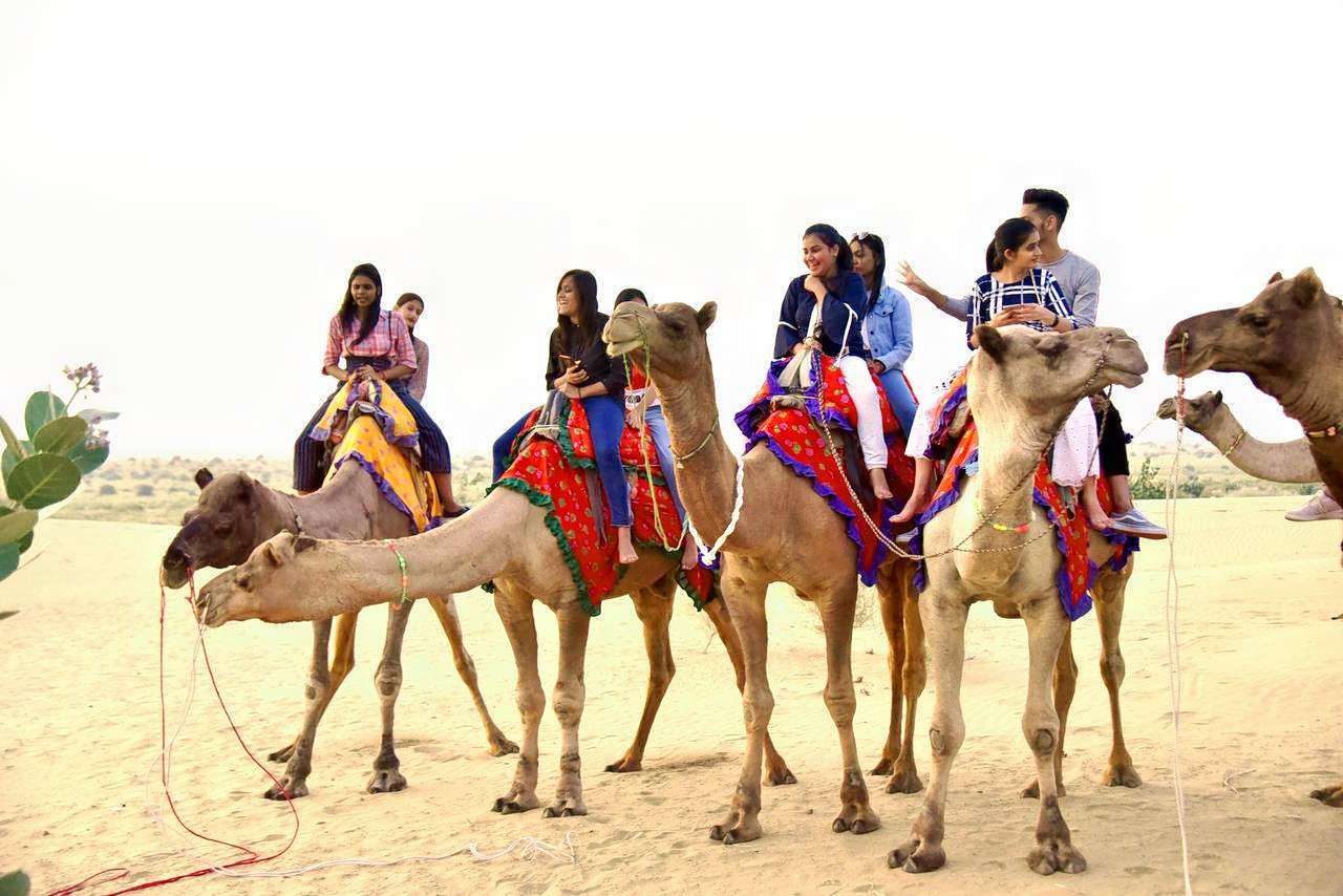 Camping in Jaisalmer with Desert Safari Image
