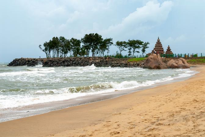 Shore Beach Temple