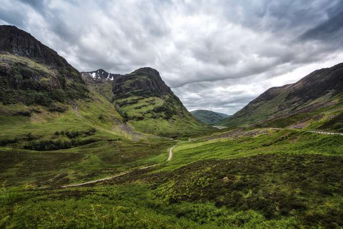 Travel through the wonderful valleys of Glencoe