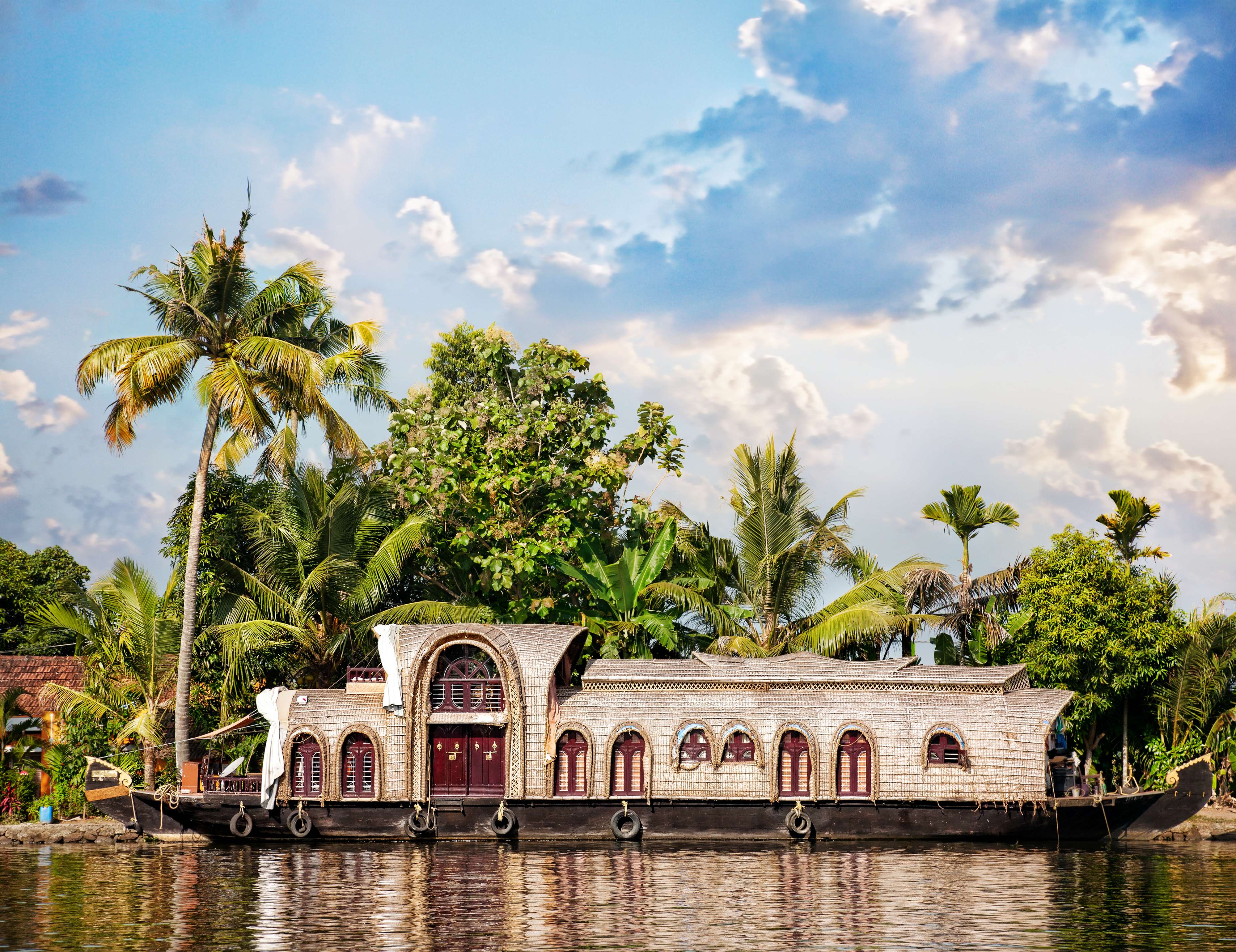 Houseboat in Alleppey Backwaters