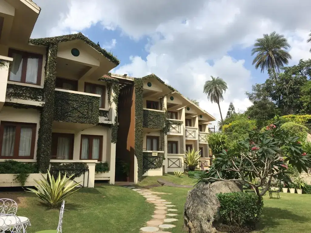Exterior view of the resort
