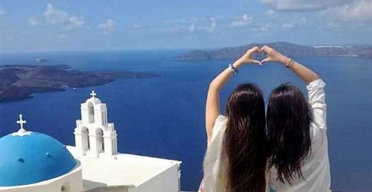 Santorini Airport Shuttle Bus Transfer Image