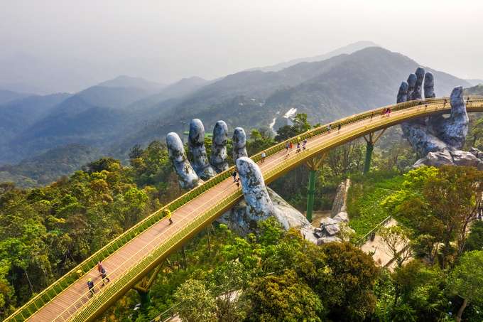 Golden Hand Bridge, Ba Na Hills