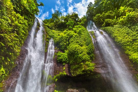 Trek to Gitgit Waterfalls Image