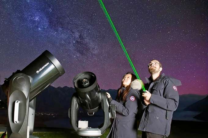 Stargazing in Queenstown with Dinner and Luge Ride