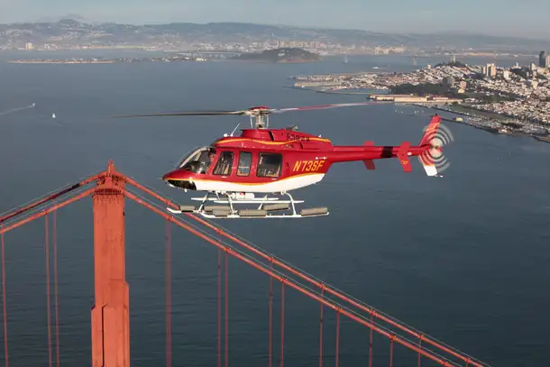 Embark on an enthralling San Francisco City Tour by Helicopter