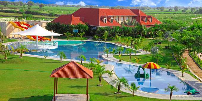 Aerial view of the Resort