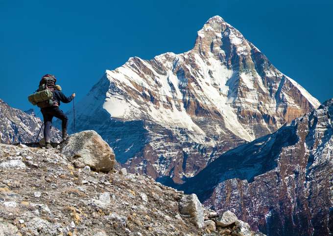 Step into a Himalayan winter wonderland of white serenity