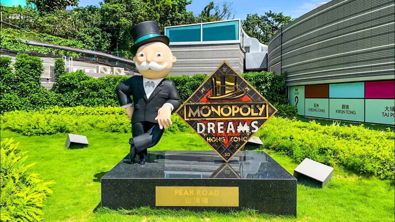 Visit the one-of-a-kind Monopoly Dreams, Hong Kong