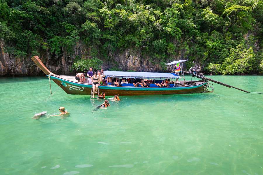 Kayaking at Hong Island Image