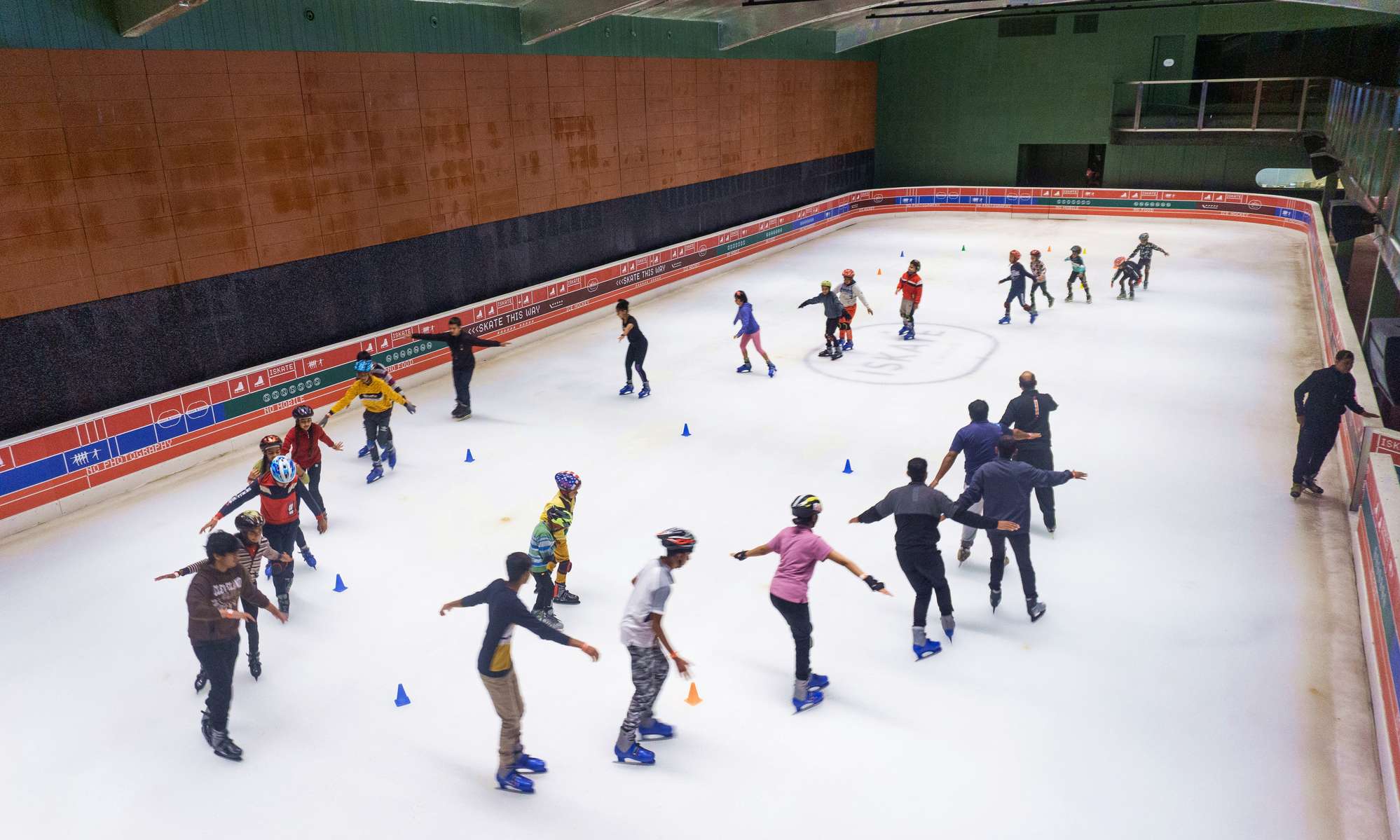 Ice Skating In Delhi Image