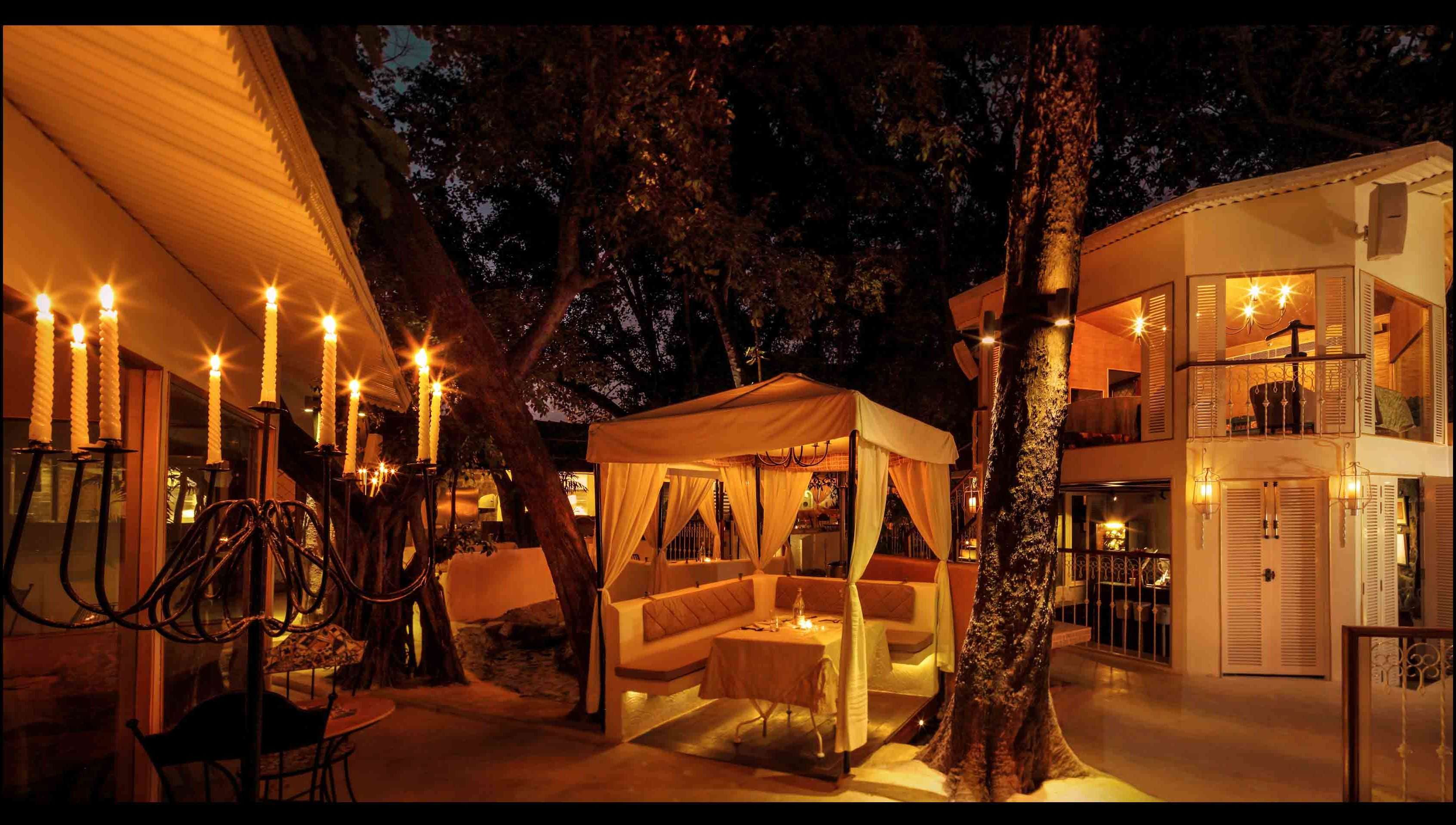 Cabana Candlelight Dinner at The Claridges, New Delhi