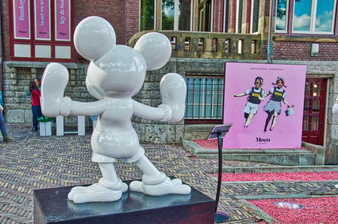 Discover the whimsical world of Banksy's 'Freaky Mouse