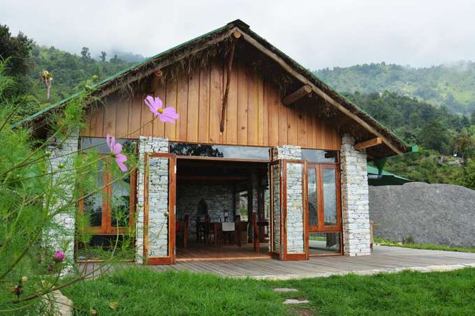 Nestled in the lap of the mighty Himalayas