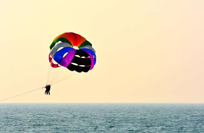 Soar high above Mandarmani and witness breathtaking coastal views