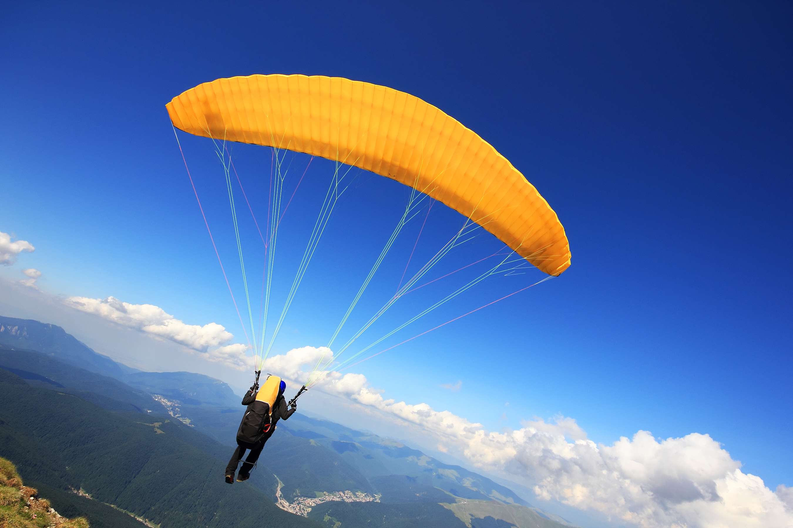 Paragliding at Nandi Hills