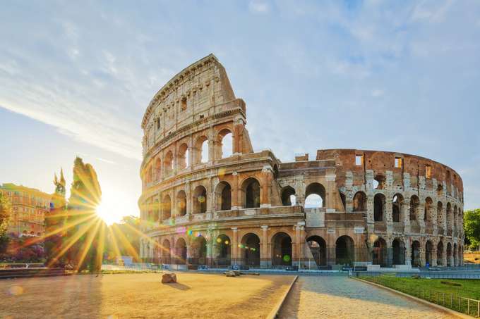 Step inside the Colosseum and walk through the same archways once used by gladiators and emperors