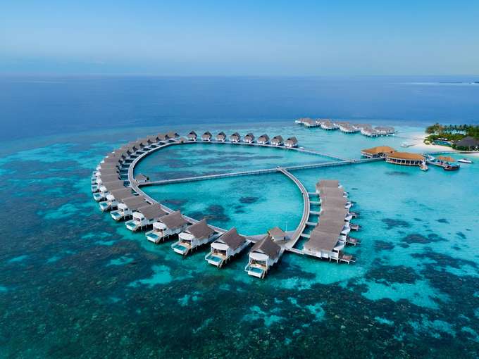 Marvel at the beauty of the Centara Mirage Lagoon Maldives