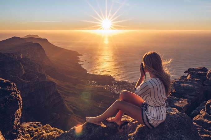 Bask in gorgeous 360-degree views from Table Mountain