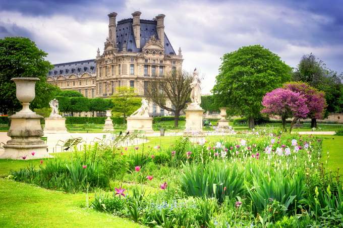 Explore the Tuileries Garden in the heart of Paris