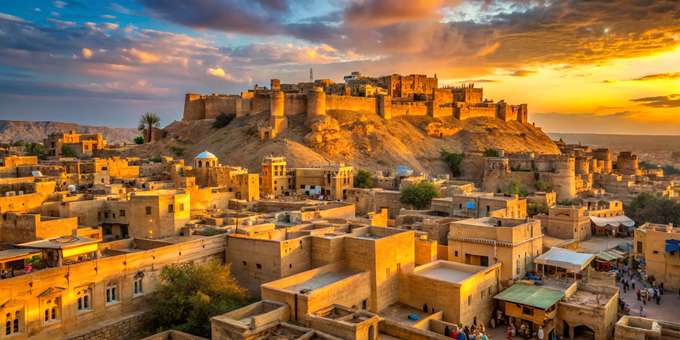 Stunning grandeur of Jaisalmer Fort