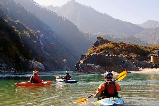 Kayaking in Bhimtal