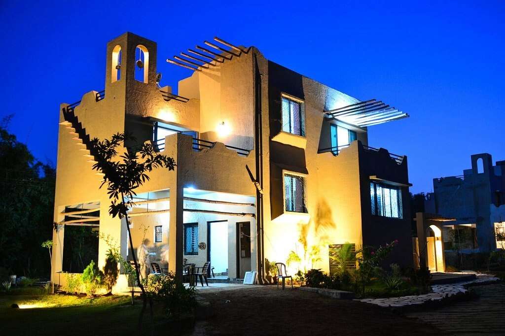 Exterior view of the resort