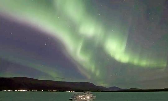 Northern Lights Boat Tour Iceland Image