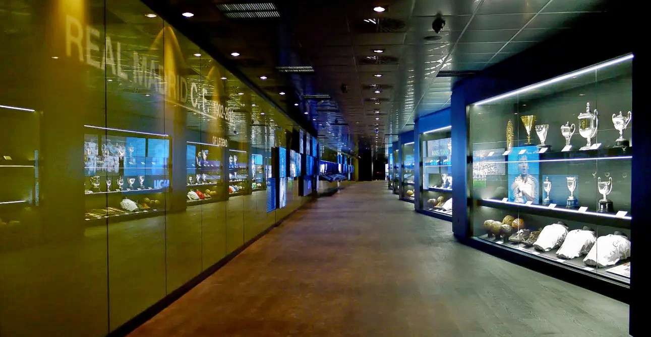 Real Madrid Santiago Bernabeu Stadium Ticket Image