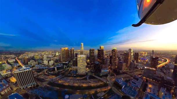 Hop on this 30-Minute Night Helicopter Ride