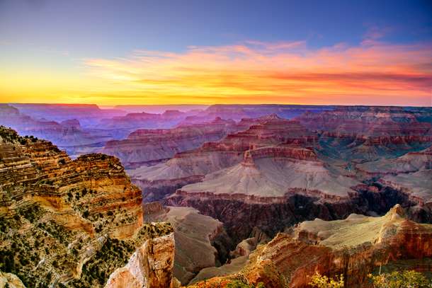 Take a tour to South Rim Grand Canyon from Las Vegas