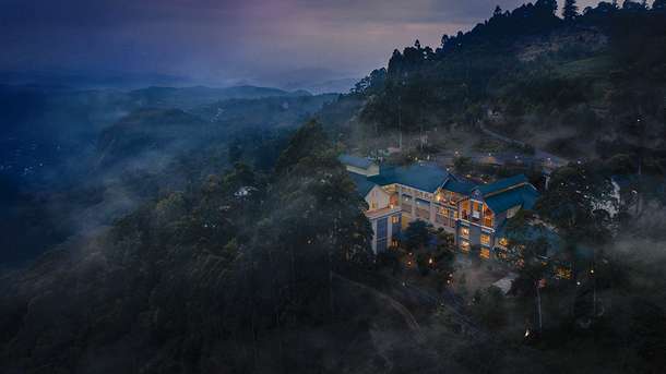 Devonshire Greens Leisure Hotel nestled in the lush greenery