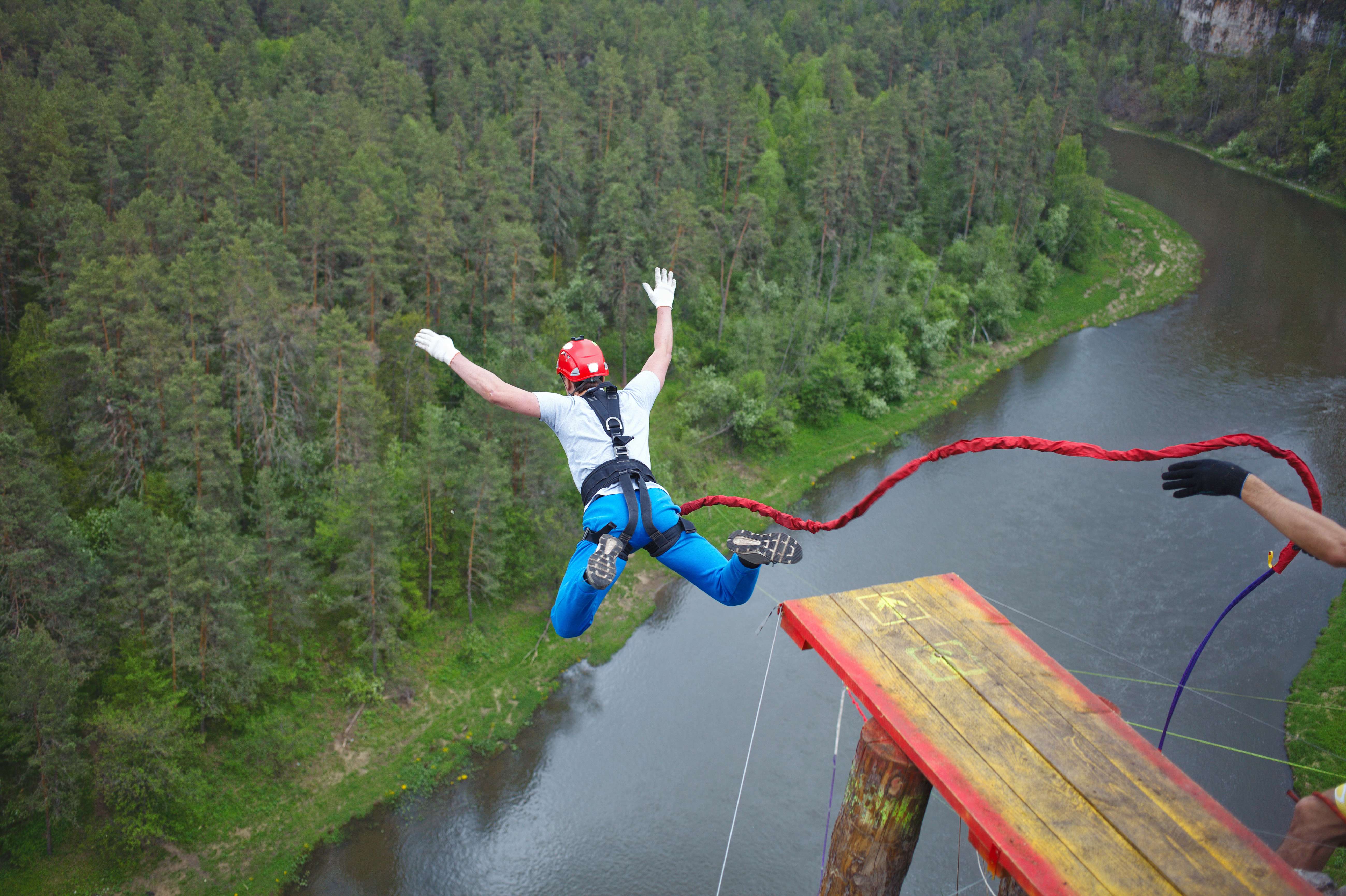 Jump from 50m above