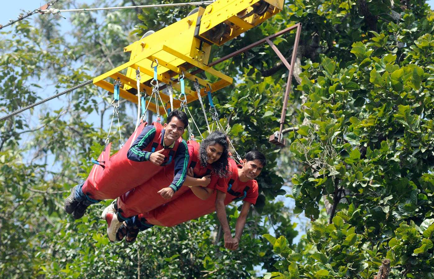 Indulge in this thrilling activity with your loved ones