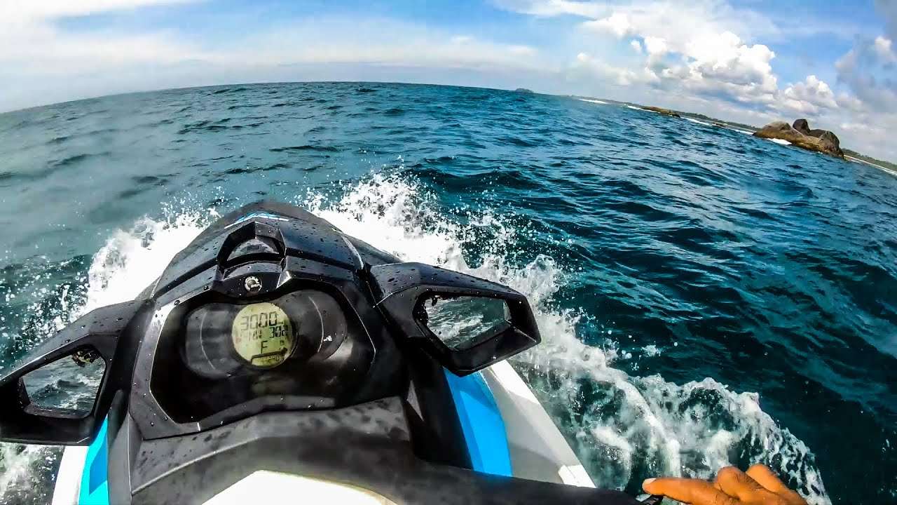 Jet Ski Bentota Beach Image