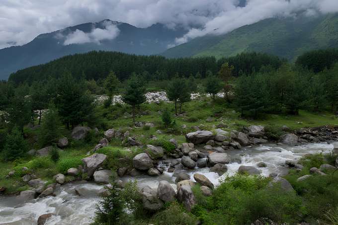 Beautiful serene of Manali