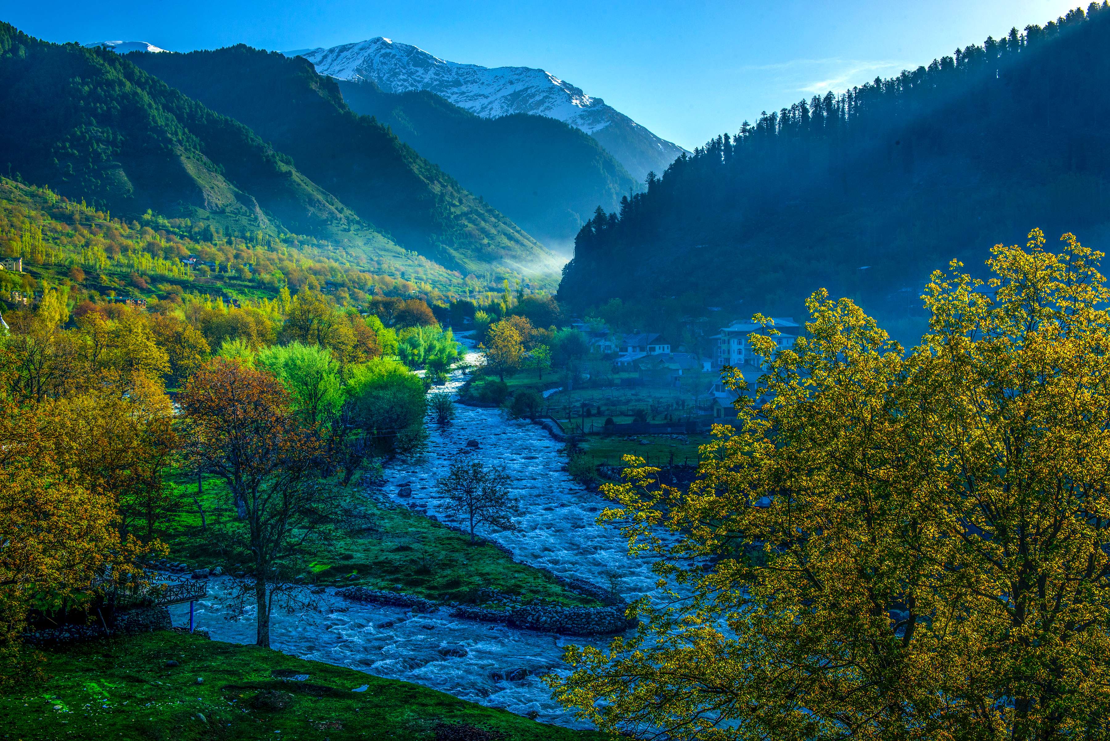 Scenic views of Pahalgam