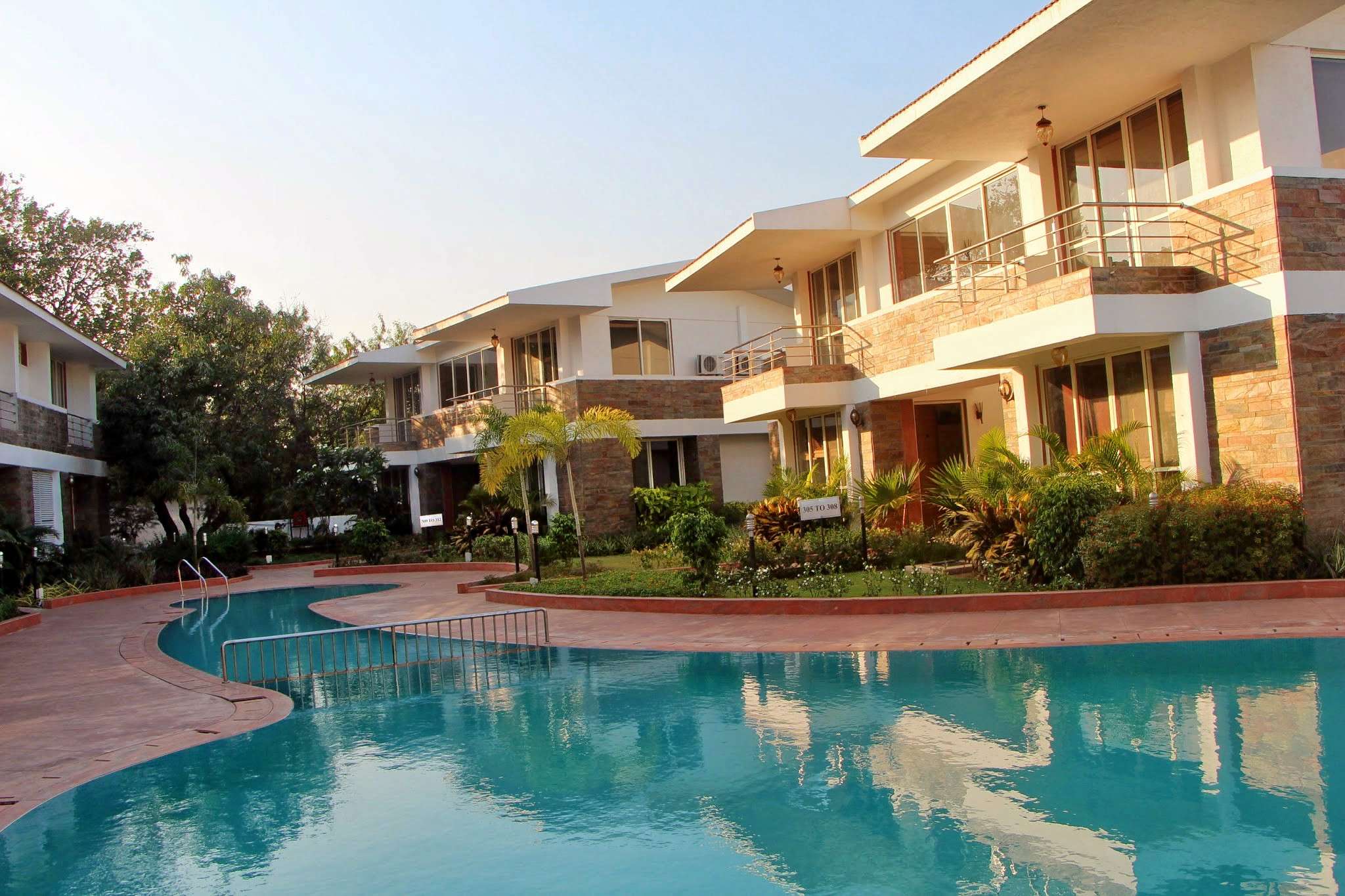 Pool View of the resort