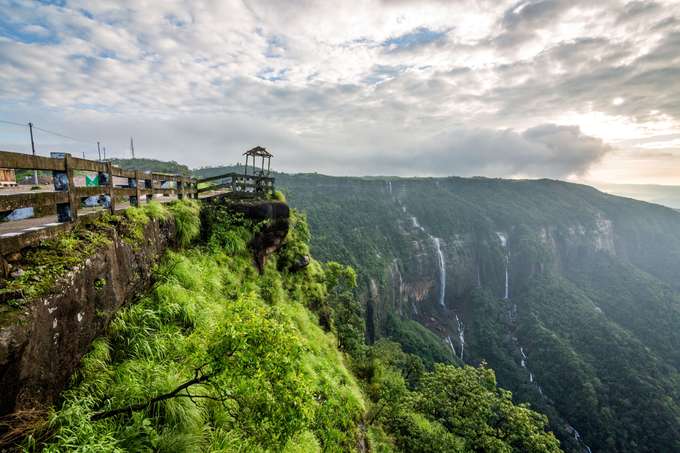 Seven Sisters Waterfalls, Cherrapunji