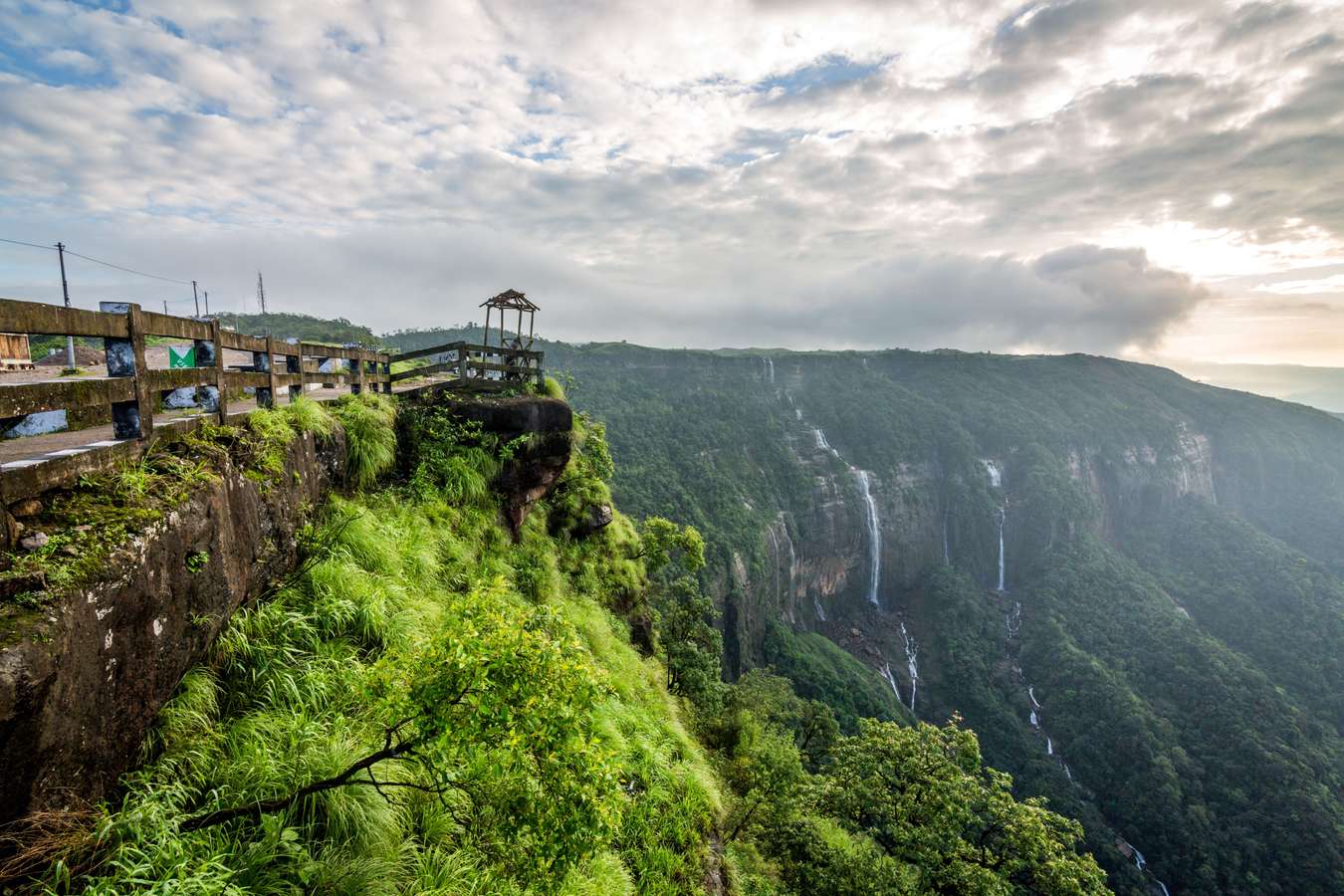Seven Sisters Waterfalls, Cherrapunji