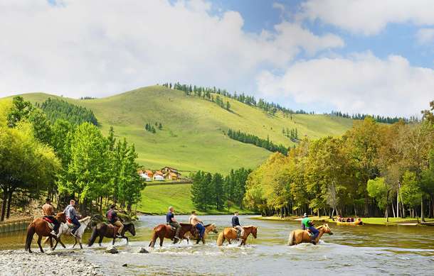 Enjoy horse ride in Terelj National Park