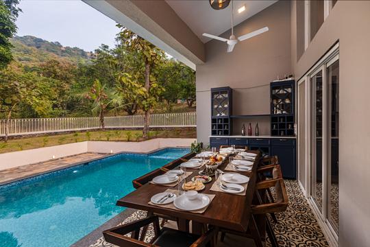 A Homestay With Pool Amidst The Forests Of Alibaug Image