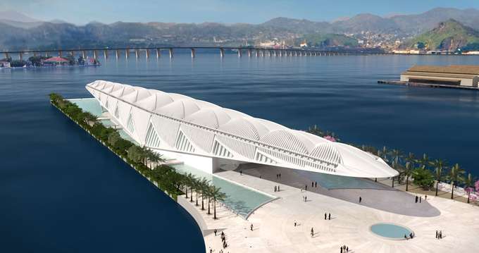 Visit Museu do Amanhã, designed in an area of 15 thousand square meters