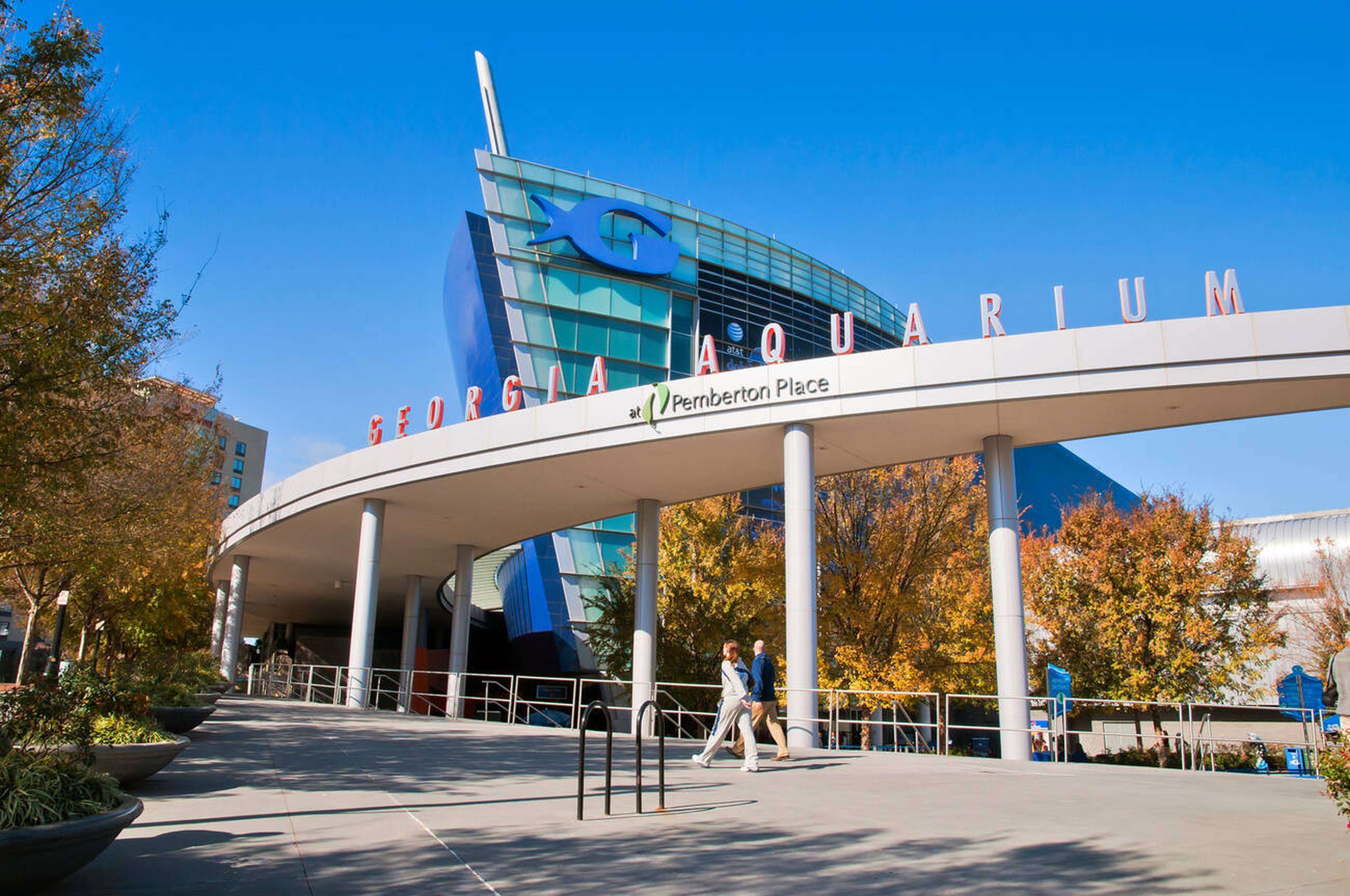Visit the famous Georgia Aquarium