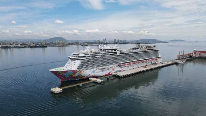 The luxurious Genting Dream Cruise