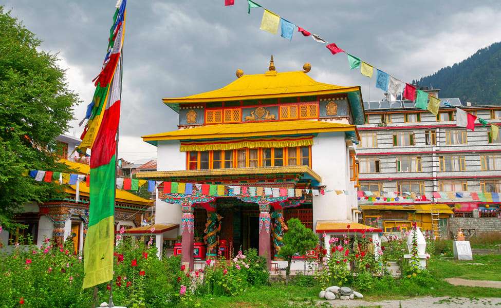 Explore Manali's famous Nyingmapa Buddhist Monastery