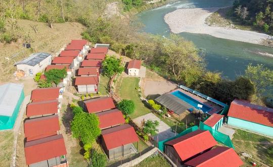 Rishikesh Rafting Adventure with Scenic Camping or Cottage Stay Image