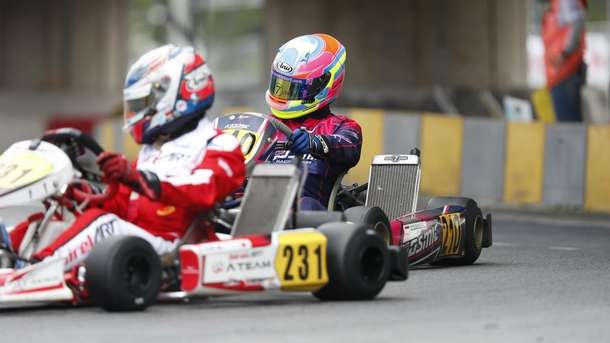 Go-Kart in Singapore at KF1 Karting Circuit
