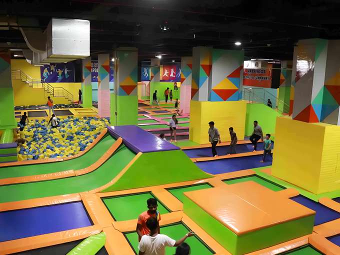 Dive into fun and entertainment at the SkyJumper Trampoline Park Delhi